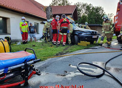 Schwerer Verkehrsunfall im Ortsteil Garnei