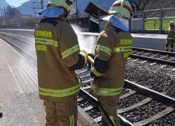 Brand - Bahnstrecke Wörgl - Salzburg