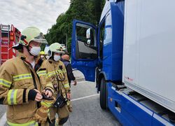 Einsatz auf Autobahn A10