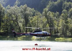 Waldbrand in Scheffau