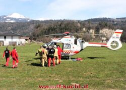 Menschenrettung nach Arbeitsunfall