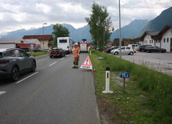 // EINSATZ // Zusammenräumen nach Verkehrsunfall