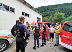 //EINSATZ// Personenrettung in Gewässer Salzach