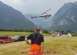 Waldbrand am Schönbachkopf